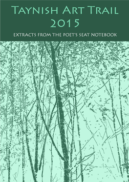 Taynish Poets Seat Booklet 2015.Pdf