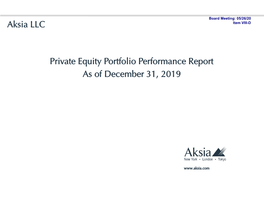 Private Equity Performance