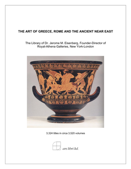 The Art of Greece, Rome and the Ancient Near East, the Library of Dr