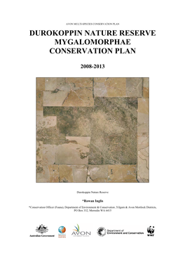 Avon Multi-Species Conservation Plan