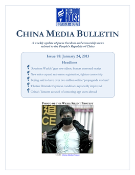 China Media Bulletin