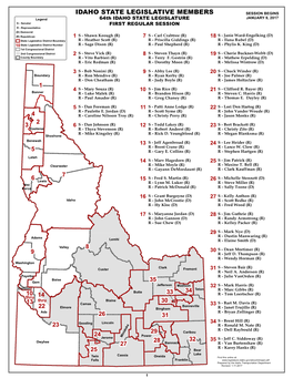 Idaho State Legislative Members