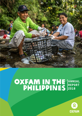 Oxfam in the Philippines Annual Report 2018