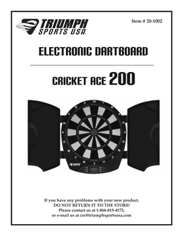 Electronic Dartboard