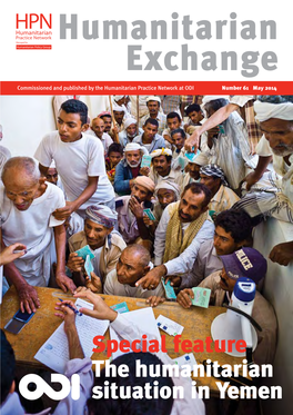 Special Feature the Humanitarian Situation in Yemen