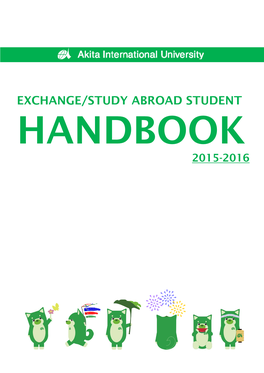 Exchange/Study Abroad Student Handbook 2015-2016