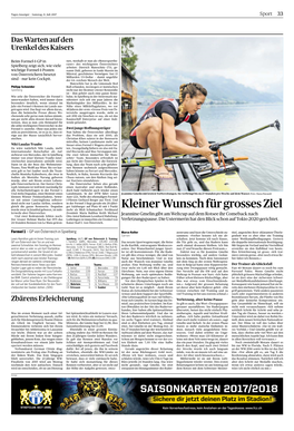 Tages-Anzeiger 8. Juli 2017