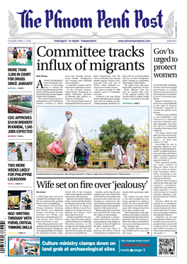Committee Tracks Influx of Migrants