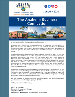 The Anaheim Business Connection