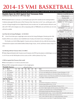 ETSU 08-09 BKB Game Notes-Tourney-LU.Qxd