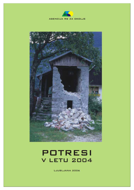 Potresi V Letu 2004 Earthquakes in 2004
