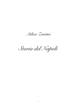 Storia Del Napoli