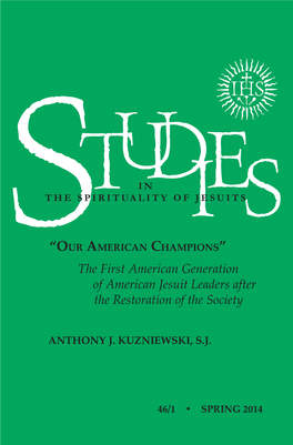 Studies Spring 2014 OUTSIDE COVER