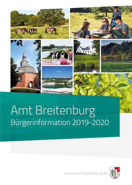 Info-Broschüre Des Amtes Breitenburg