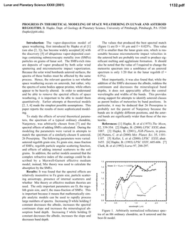 Progress in Theoretical Modeling of Space Weathering in Lunar and Asteroid Regoliths, B