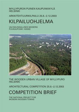 Myllypuro – Kilpailuohjelma