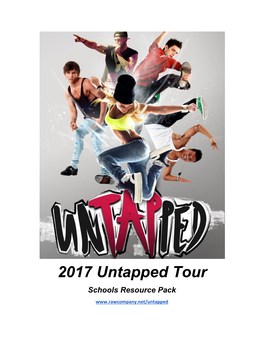 2017 Untapped Tour Schools Resource Pack