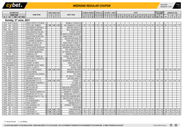 Weekend Regular Coupon 24/06/2021 13:43 1 / 8