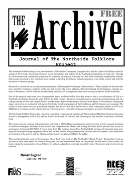 Journal of the Northside Folklore Project