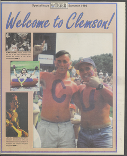 The Tiger Summer Orientation 1996