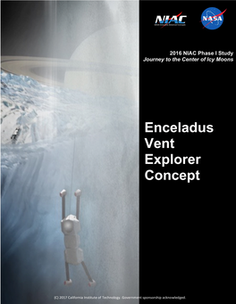 Enceladus Vent Explorer Concept 1