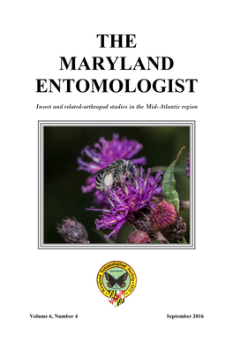 The Maryland Entomologist