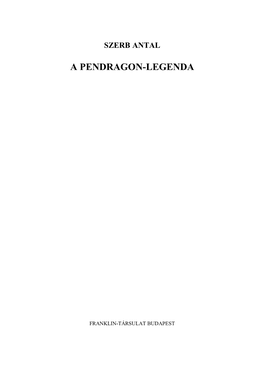 A Pendragon-Legenda