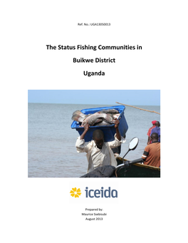 THE STATUS of FISHERIES and Fishing Communities in BUIKWE