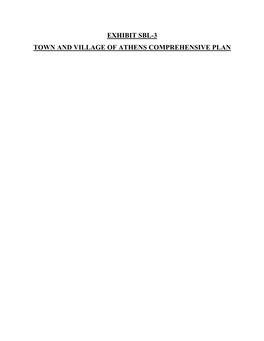 Town and Village of Athens Comprehensive Plan