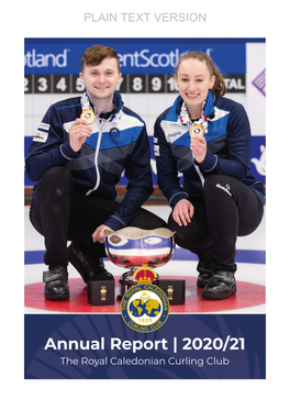 Annual Report 2020/21 (Plain Text Version)