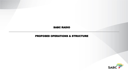 Radio Structure