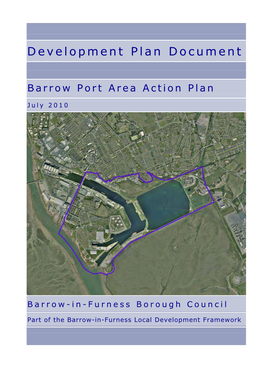 Barrow Port Area Action Plan 2010