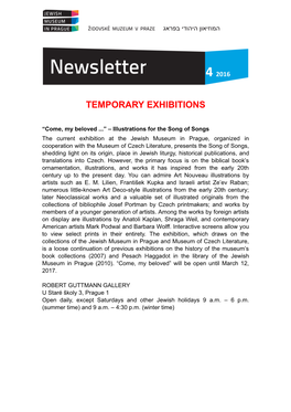 Temporary Exhibitions