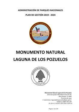 Monumento Natural Laguna De Los Pozuelos