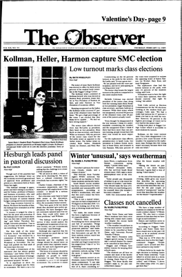 Kollman, Heller, Harmon Capture SMC Election Low Turnout Marks Class Election's