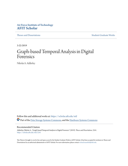 Graph-Based Temporal Analysis in Digital Forensics Nikolai A