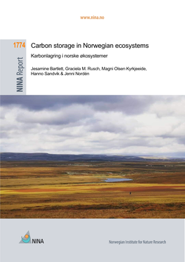 Carbon Storage in Norwegian Ecosystems