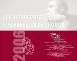 Sakharov Prize for Freedom of Thought