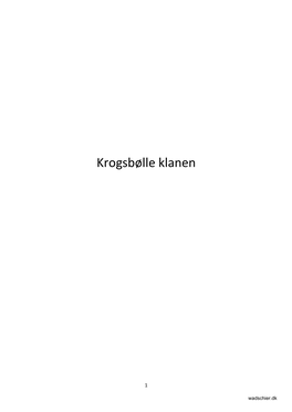 Krogsbølle Klanen