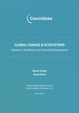 Global Change & Ecosystems