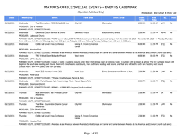 Events - Events Calendar