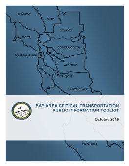 Bay Area Critical Transportation Public Information Toolkit