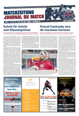 Matchzeitung Vom 6.12.2016 (PDF, 2.22