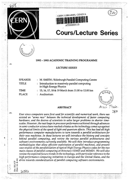 Introduction to Massively-Parallel Computing in High-Energy Physics