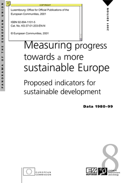 Measuring Progress Sustainable Europe