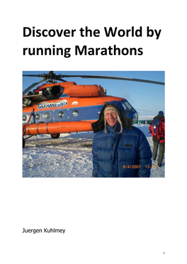 Discover the World by Running Marathons
