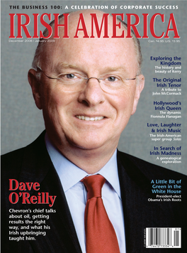 DAVE O'reilly Received an Honorary Science Degree from University College Dublin in 2002