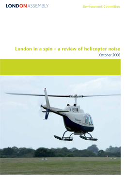 Helicopter Noise Â