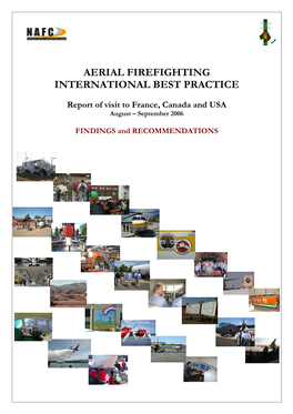 Aerial Firefighting International Best Practice