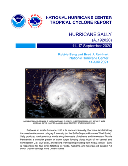 HURRICANE SALLY (AL192020) 11–17 September 2020